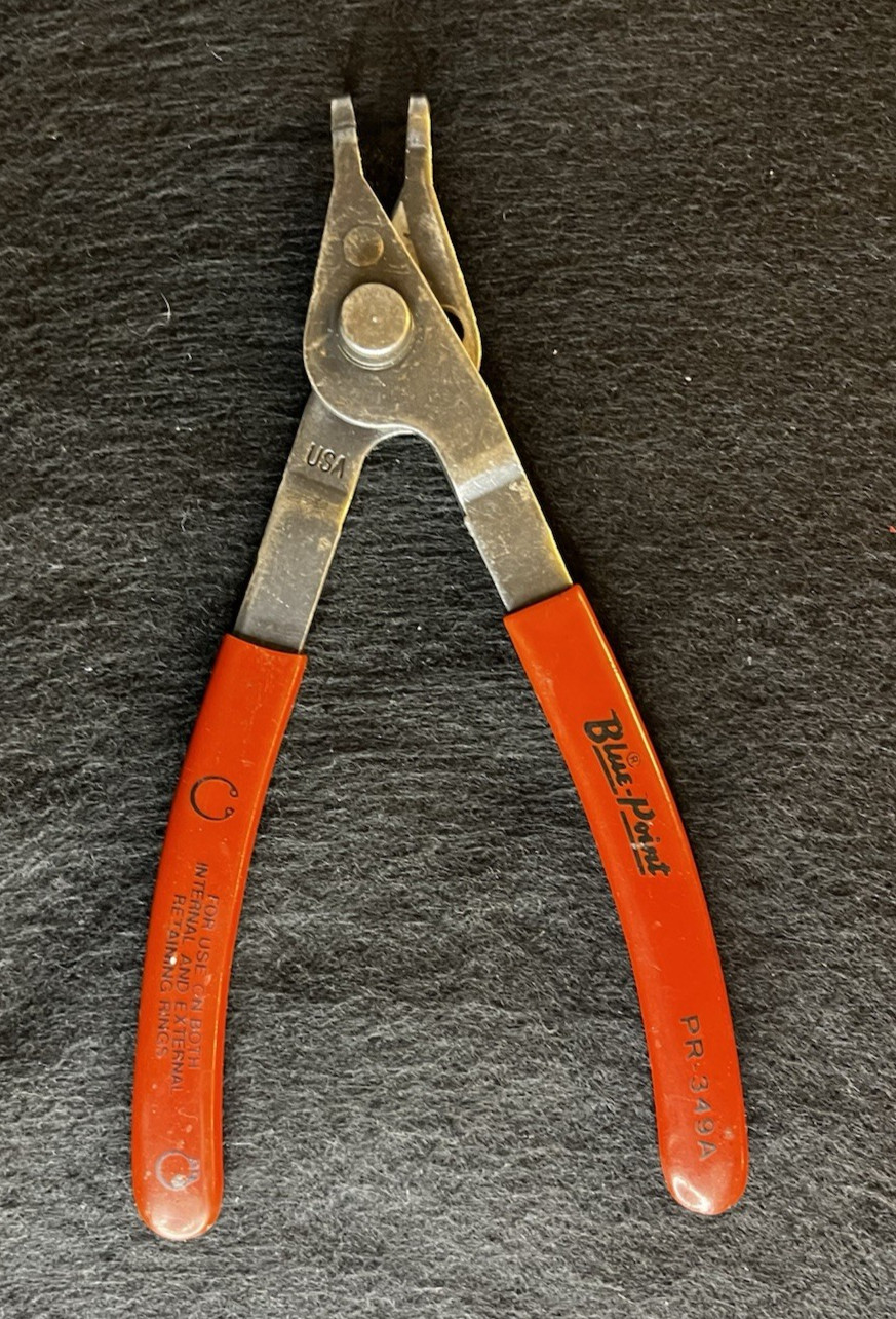 Blue Point Tools PR349A – 7-1/2″ Long 90° Fixed Tip Convertible Snap Ring Pliers
