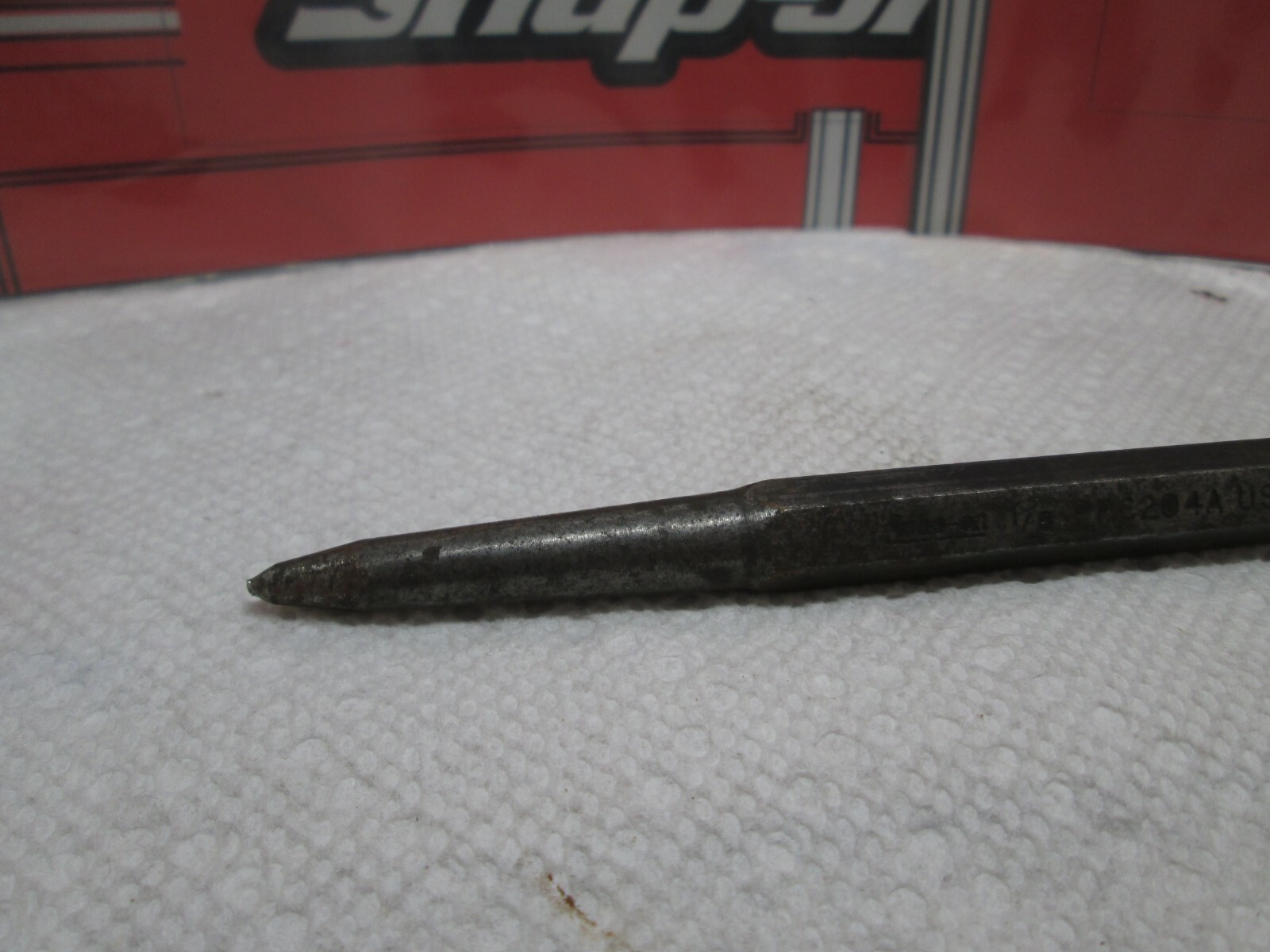 Snap-on Tools 5-3/4″ long 1/8″ Point Starter Punch 3/8″ hex PPC204A