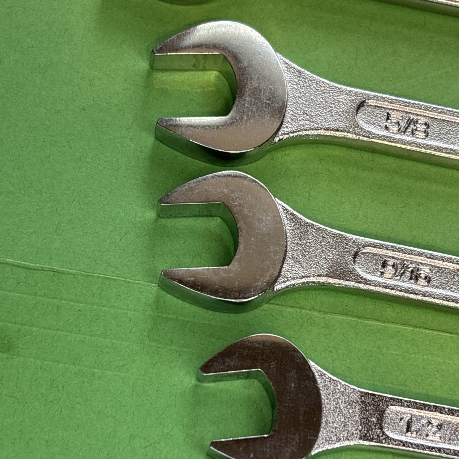 Vintage Sears 6pc SAE Wrench Set 4390 Made in Japan 3/8″-11/16″ 12 Point