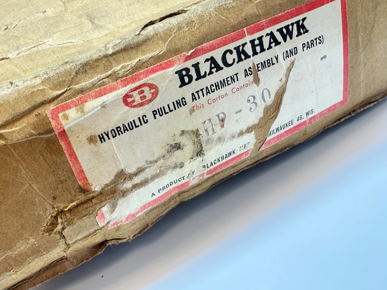 NOS Blackhawk Tools USA RARE HP3003 Hydraulic Pulling Puller Attachment Assembly