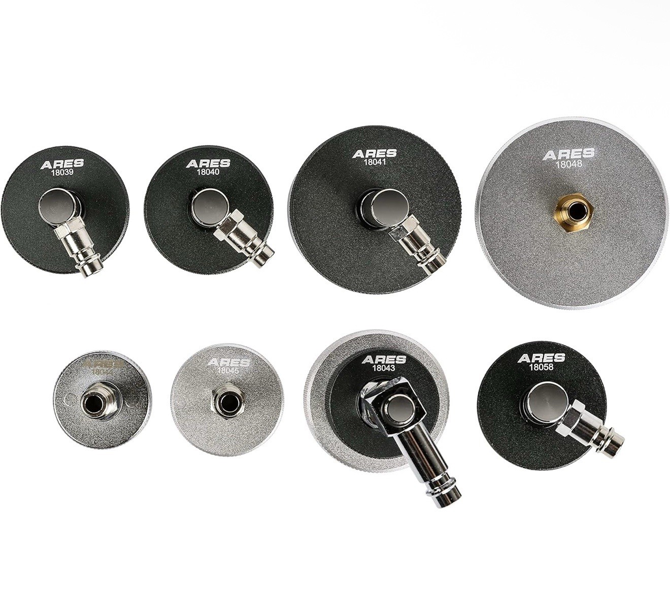 ARES 18038 9 Piece Master Cylinder Adapter Set – Included Adapters Brake Bleedin
