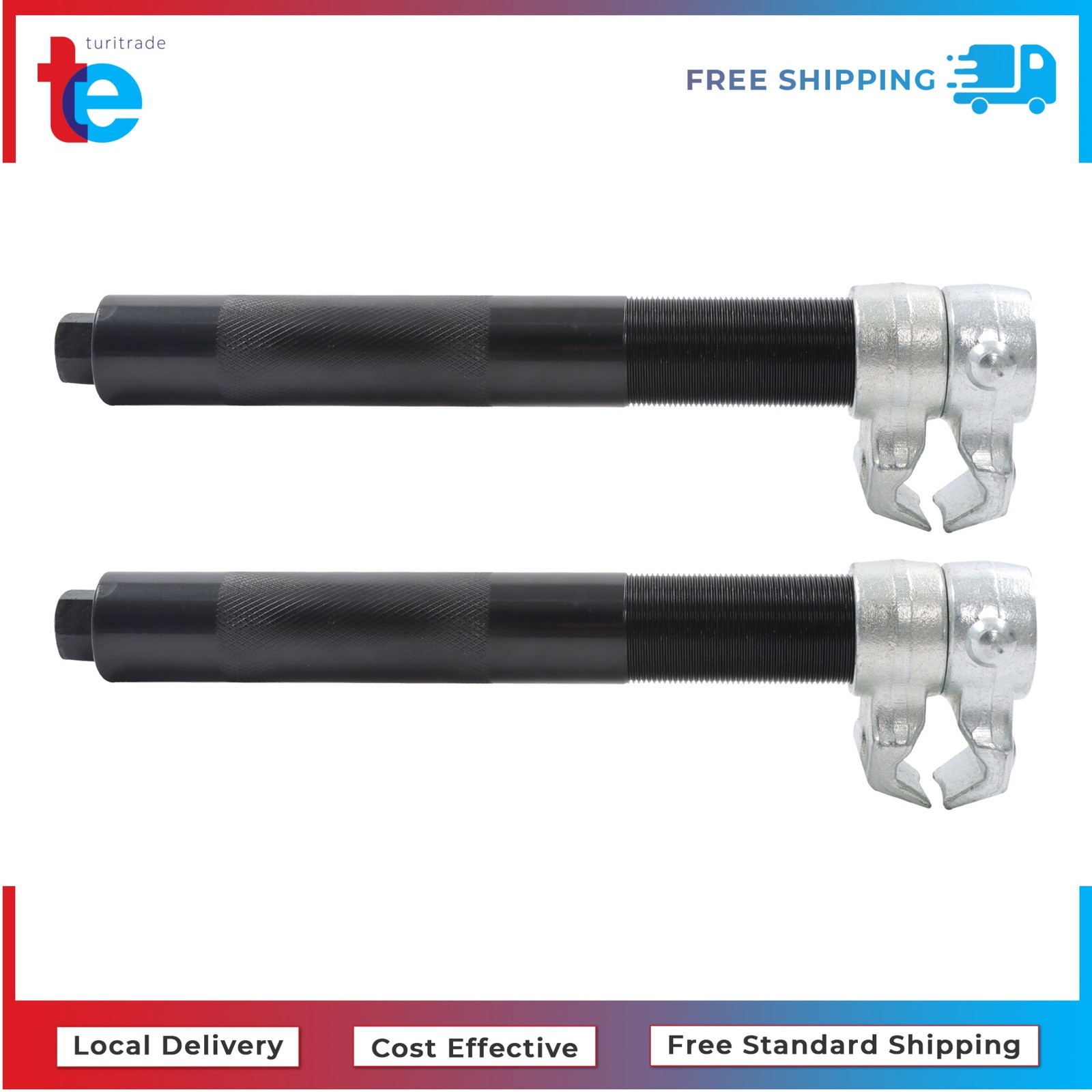 Twin Hook Coil Spring Compressor Tool 2pcs Heavy Duty 280mm Removal Install Tool