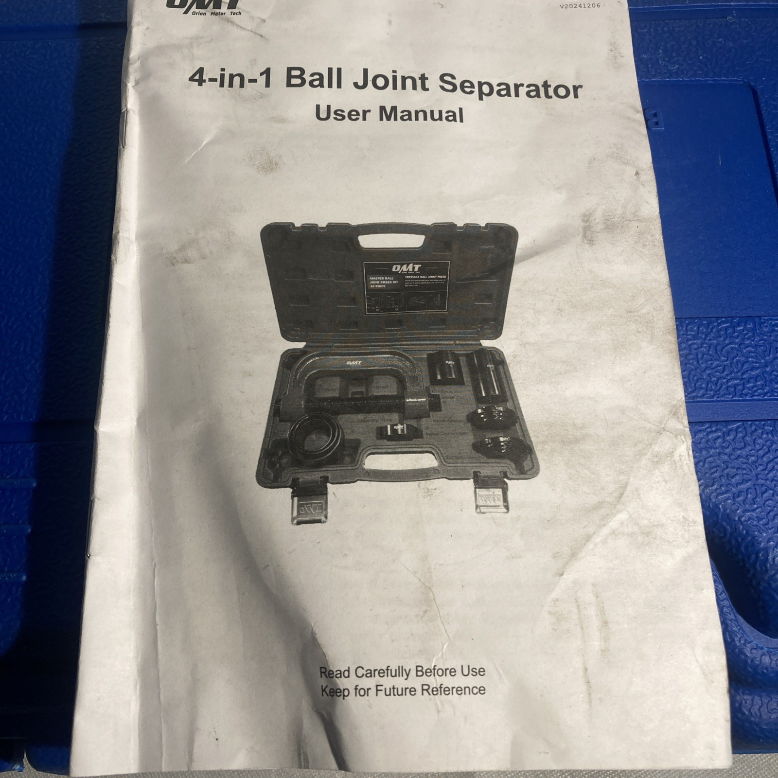 Orion Motor Tech OMT Ball Joint Press Kit, Ball Joint Removal 10 Piece Tool Kit