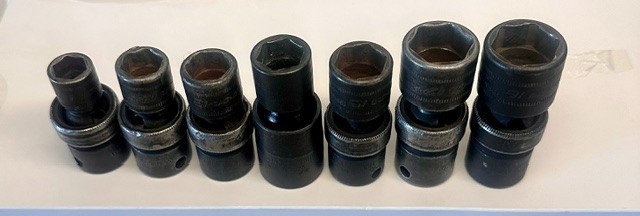 Snap On 3/8″ Drive Metric Impact Swivel Socket Set