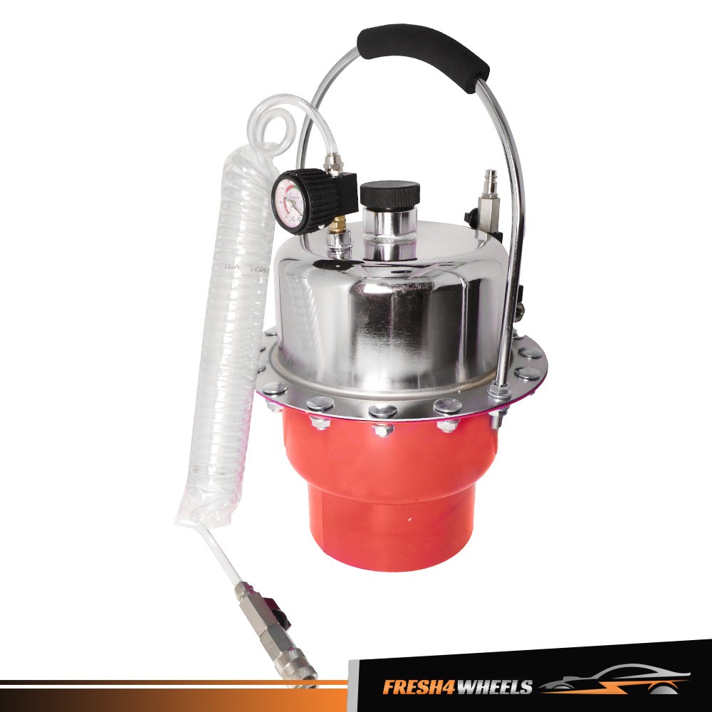 Pneumatic Air Pressure Kit Brake & Clutch Bleeder Valve System Kit Portable