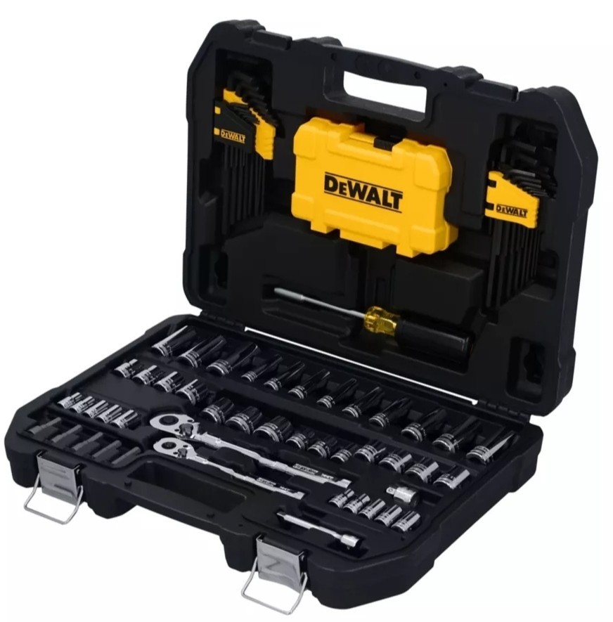 DeWalt Tough Series Mechanics Tool Set – 96 Pieces SAE & MM – DWMT45410 – NEW