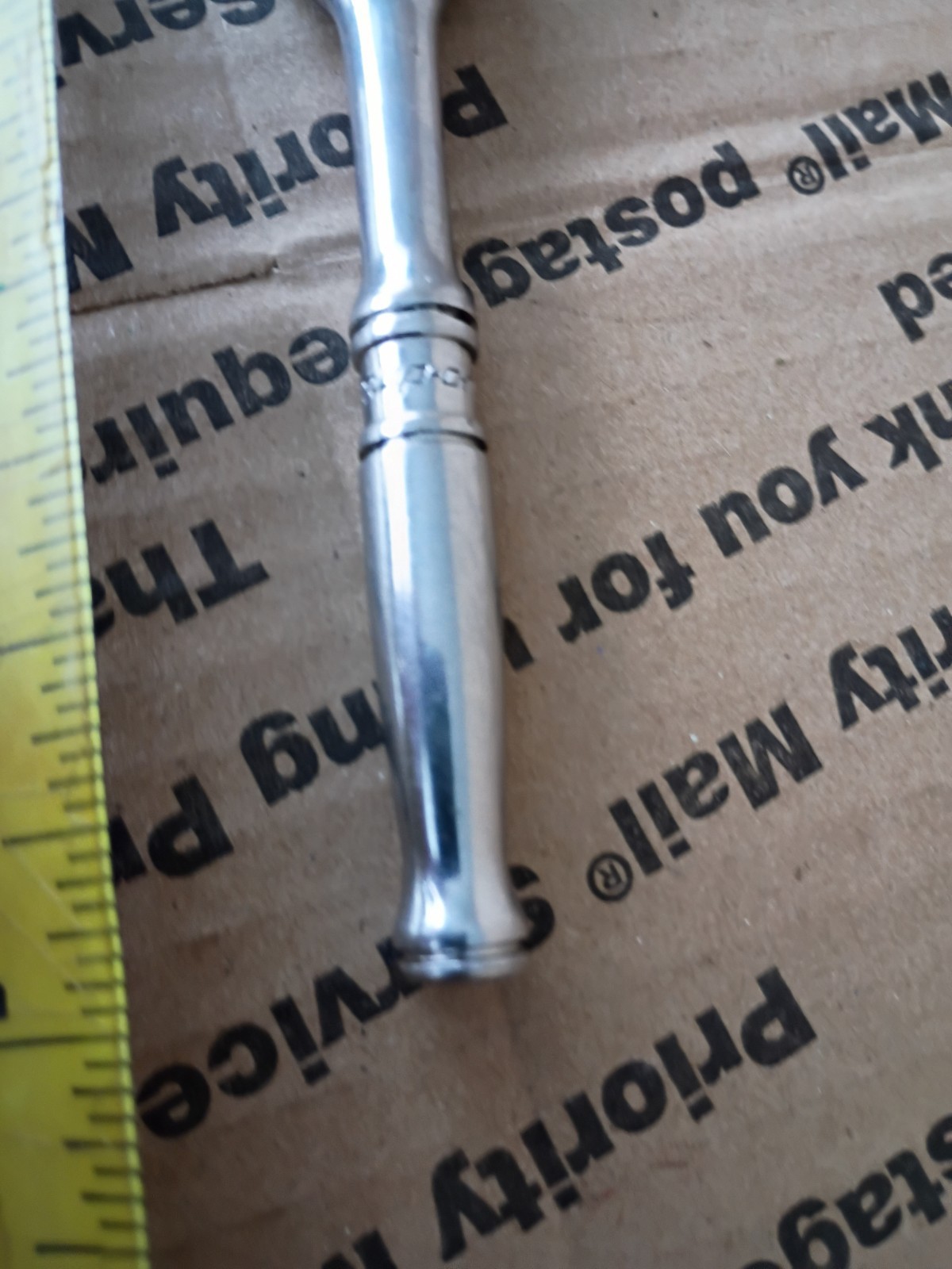 Snap On 1/4″ Drive 4-3/8″ Long Chrome Ratchet USA TM70C