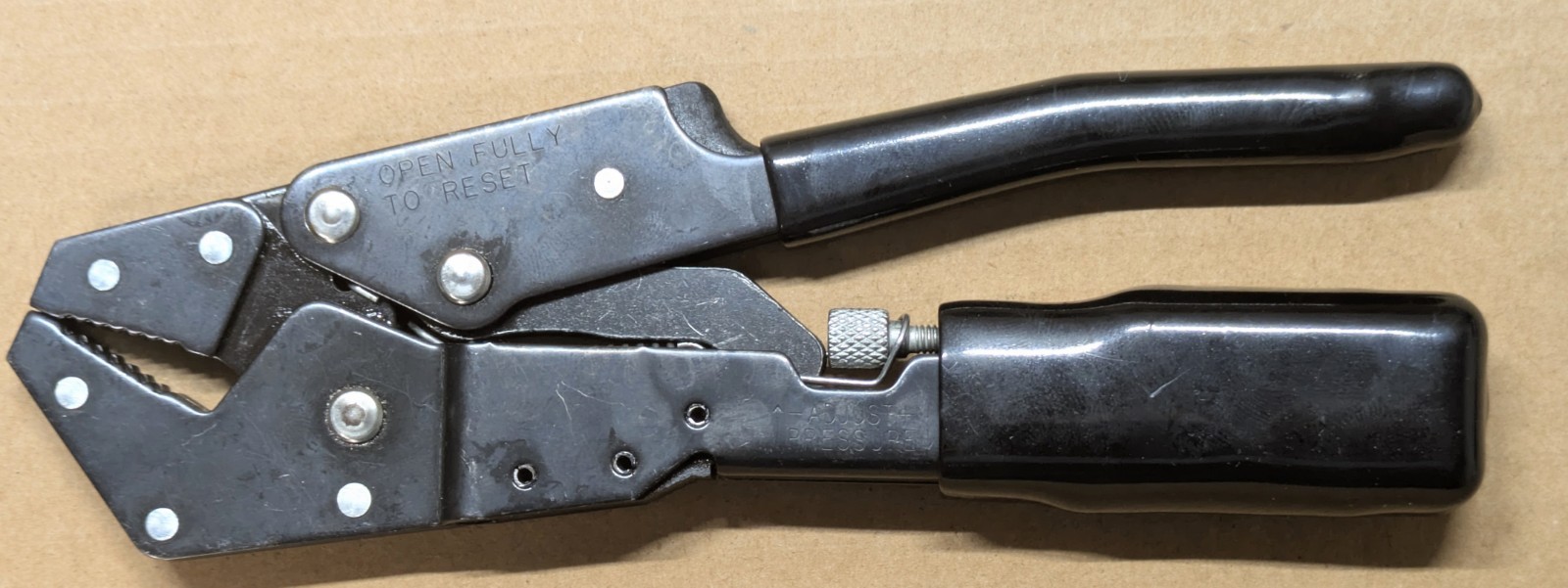 Craftsman Professional 45309+45307 Auto Lock Pliers + Clench Wrench + Robo Grip