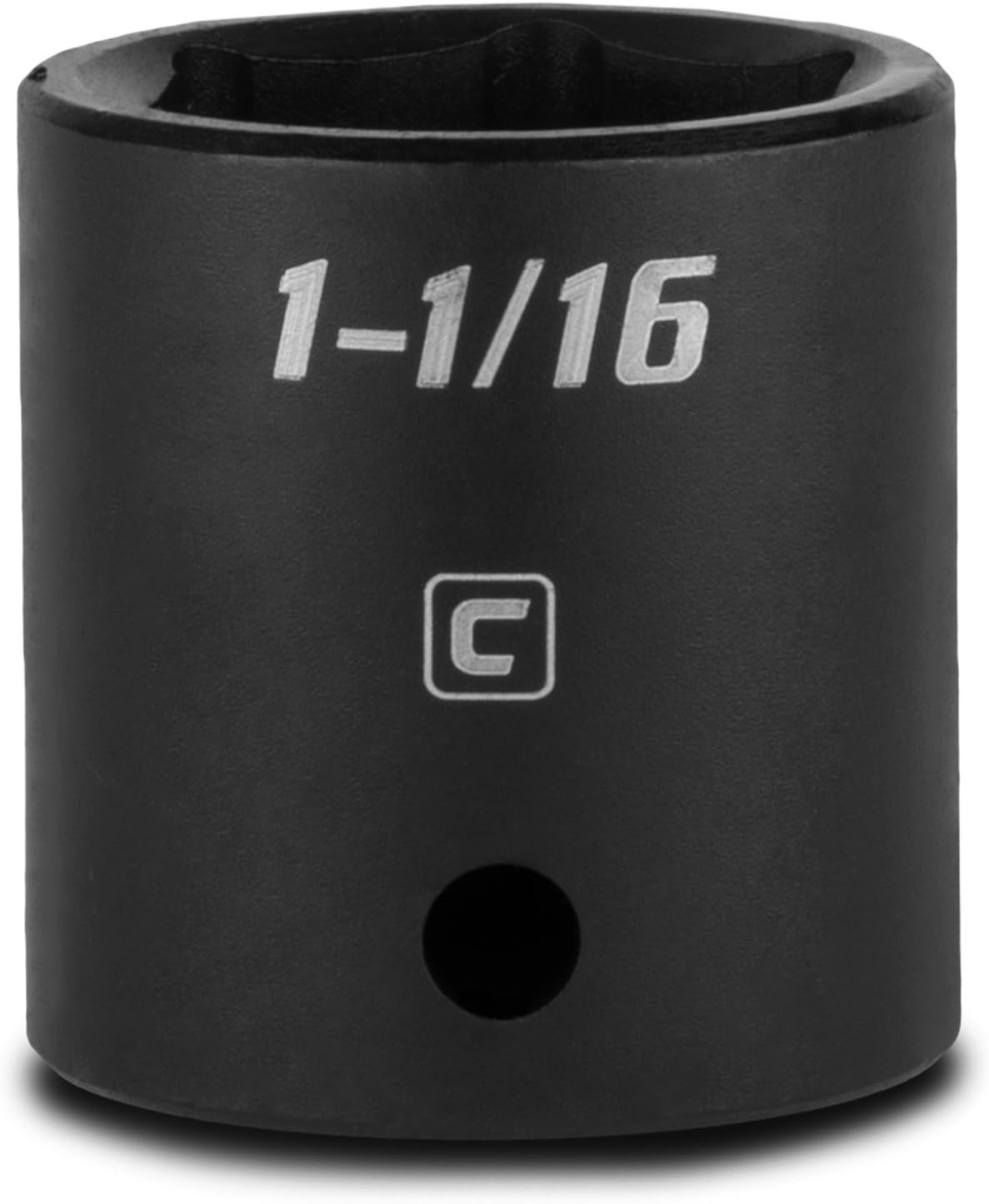 1-1/16-Inch Shallow Impact Socket – Durable Chrome Molybdenum Steel Construction