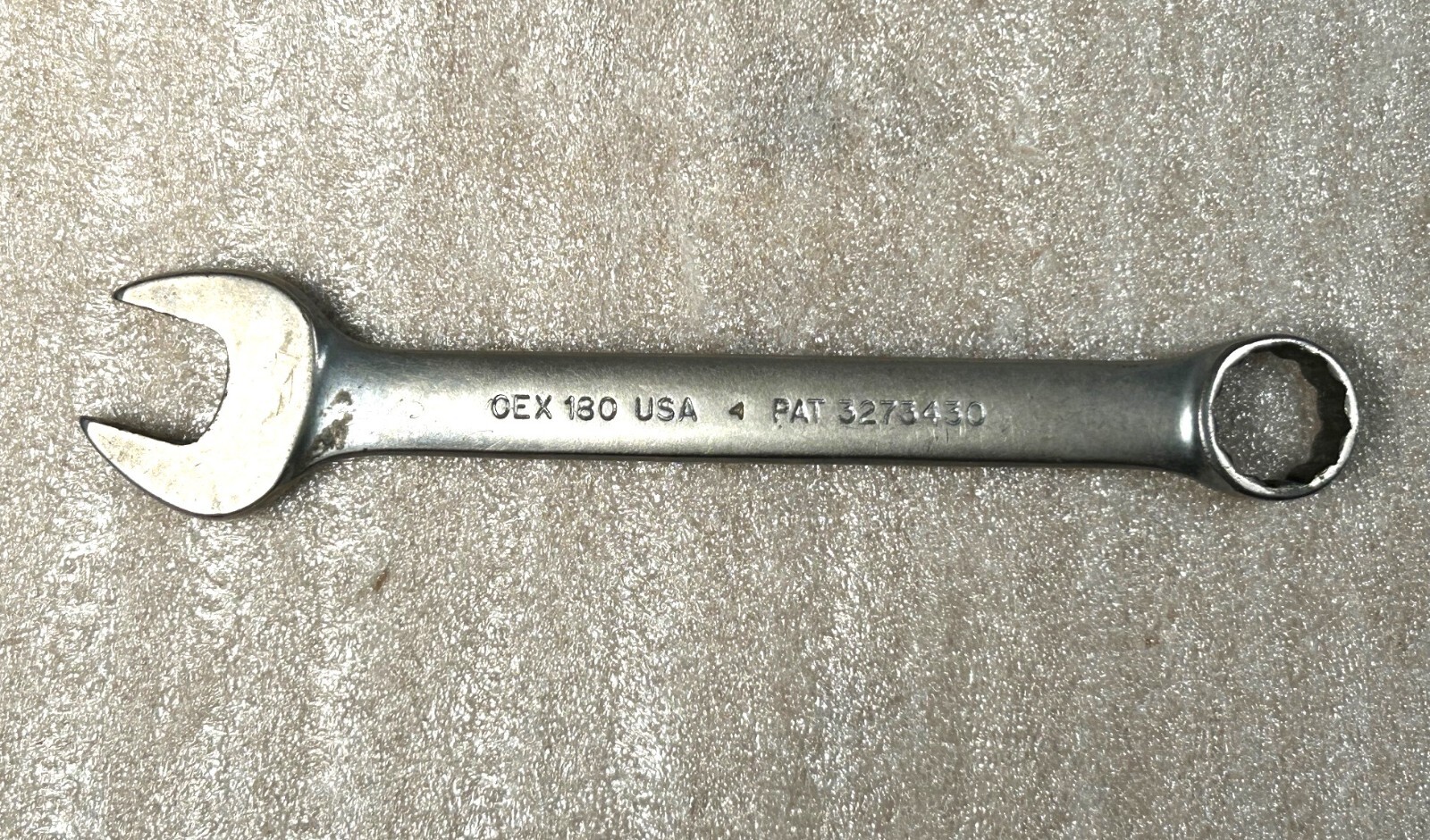 Snap On Tools 9/16″ SAE Combination Wrench 12 point OEX180 Made in USA
