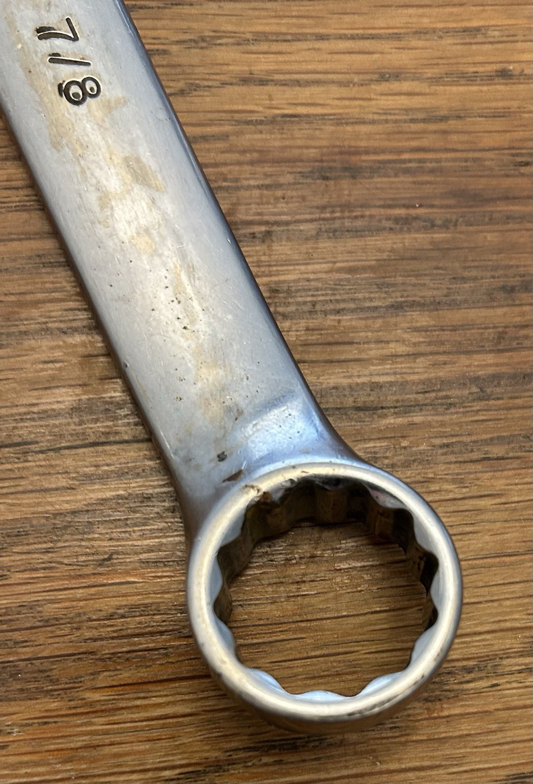 Proto 7/8″ Combination Wrench 12-Point SAE Anti-Slip Design ASD USA Made Satin