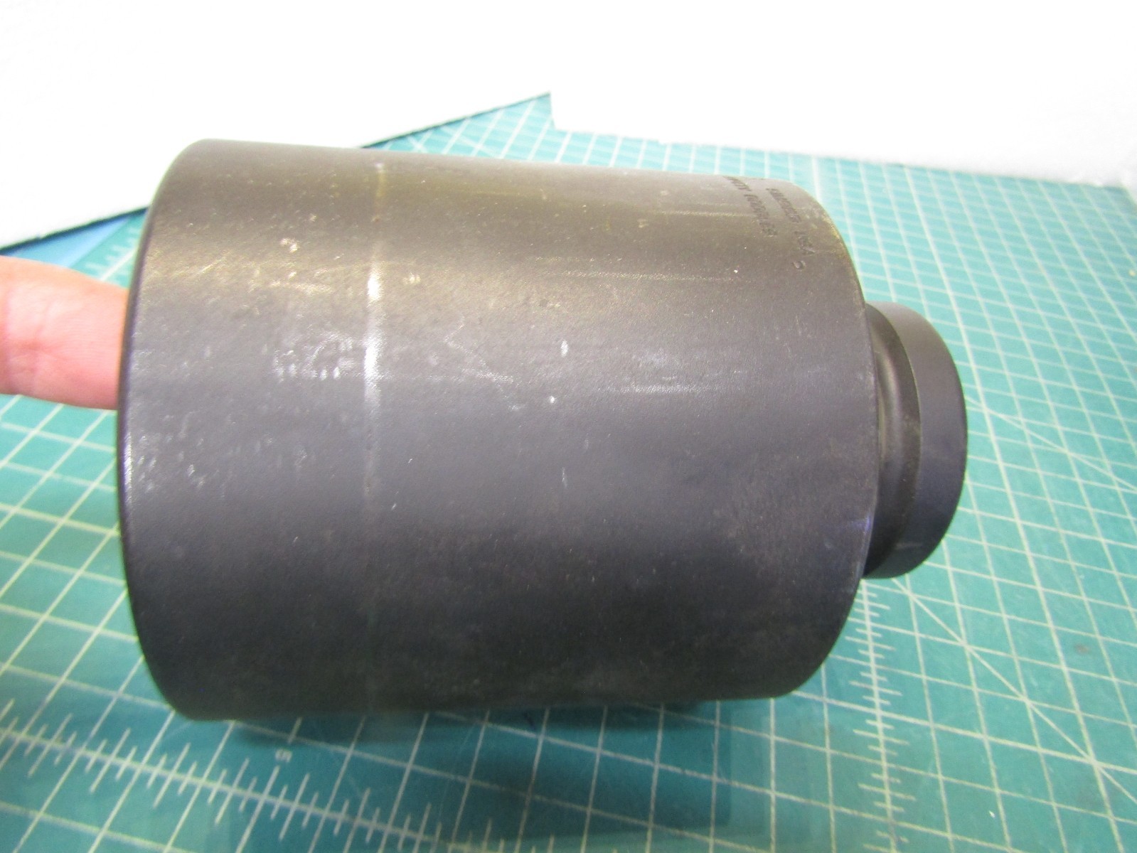 1 – Snap-on SIM963 1-inch drive, 6-point, 3-inch deep impact socket. NEW