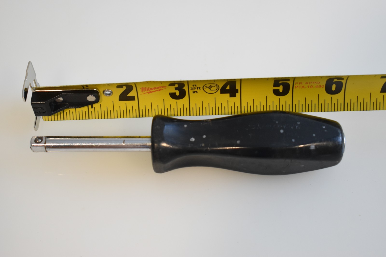 Snap On Tools TM4CSA 6″ Standard Shank Driver Black Handle 1/4″ Drive USA