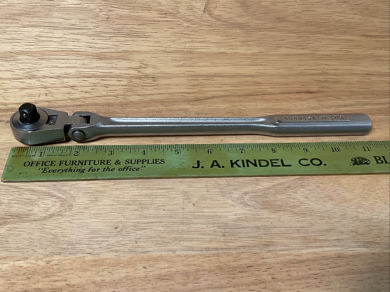 Vintage Craftsman Tools =VV= Series 3/8 Drive Flex Head Ratchet Made In USA