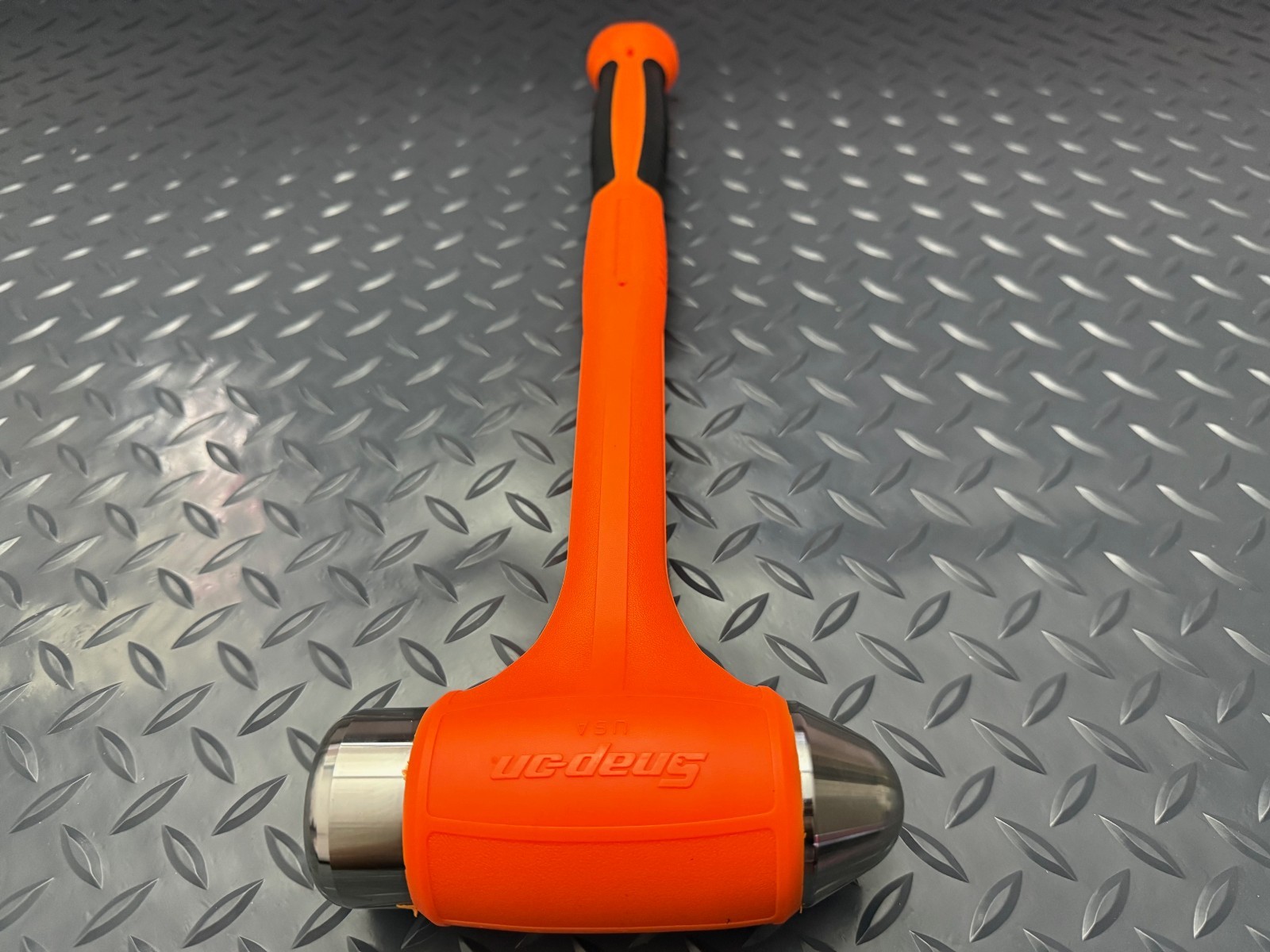 Snap-on Tools USA 56oz ORANGE Soft Grip Dead Blow Ball Peen Hammer HBBD56O NEW