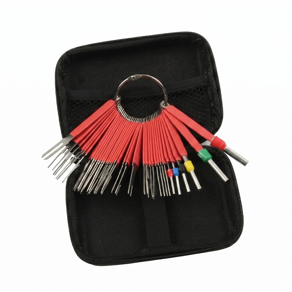 39PCS Terminal Removal Tool Kit Electrical Wire Connector Pin Depinning Set Car