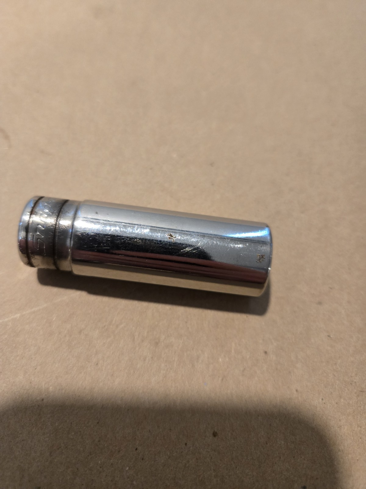 Snap On 3/8″ Drive 1/4″-7/8″ 6PT SAE Deep Chrome Sockets USA With Rack Lot Of 11