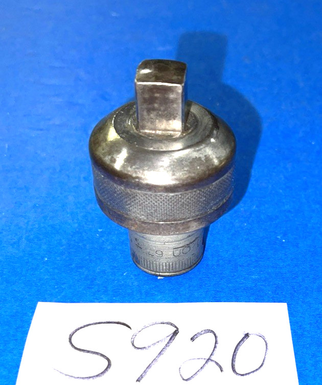 SNAP-ON TOOLS VINTAGE 1/2 DRIVE RATCHETING ADAPTOR 1944 INCLUDES SHIPED IN US