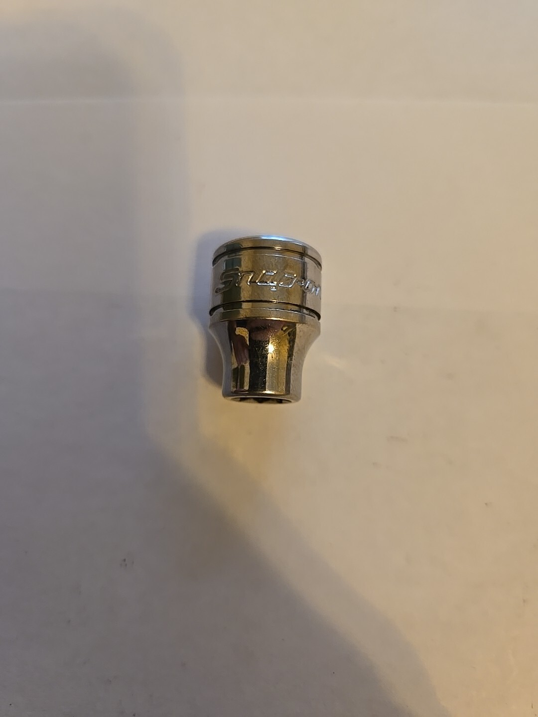Snap On 3/8″ Drive 1/4″ 8PT SAE Chrome Double Square Socket F308