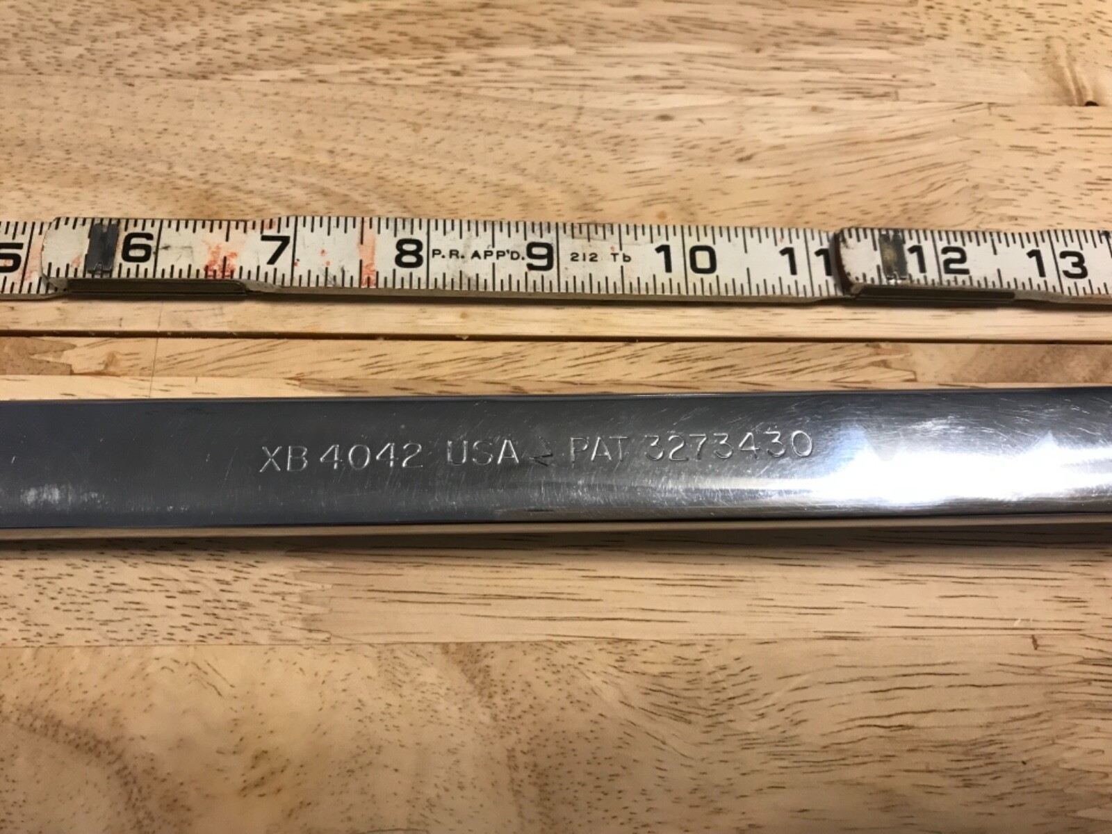 Snap On Tools 12 Pt Polished Double Box End Wrench 1-1/4” x 1-5/16” XB4042 USA