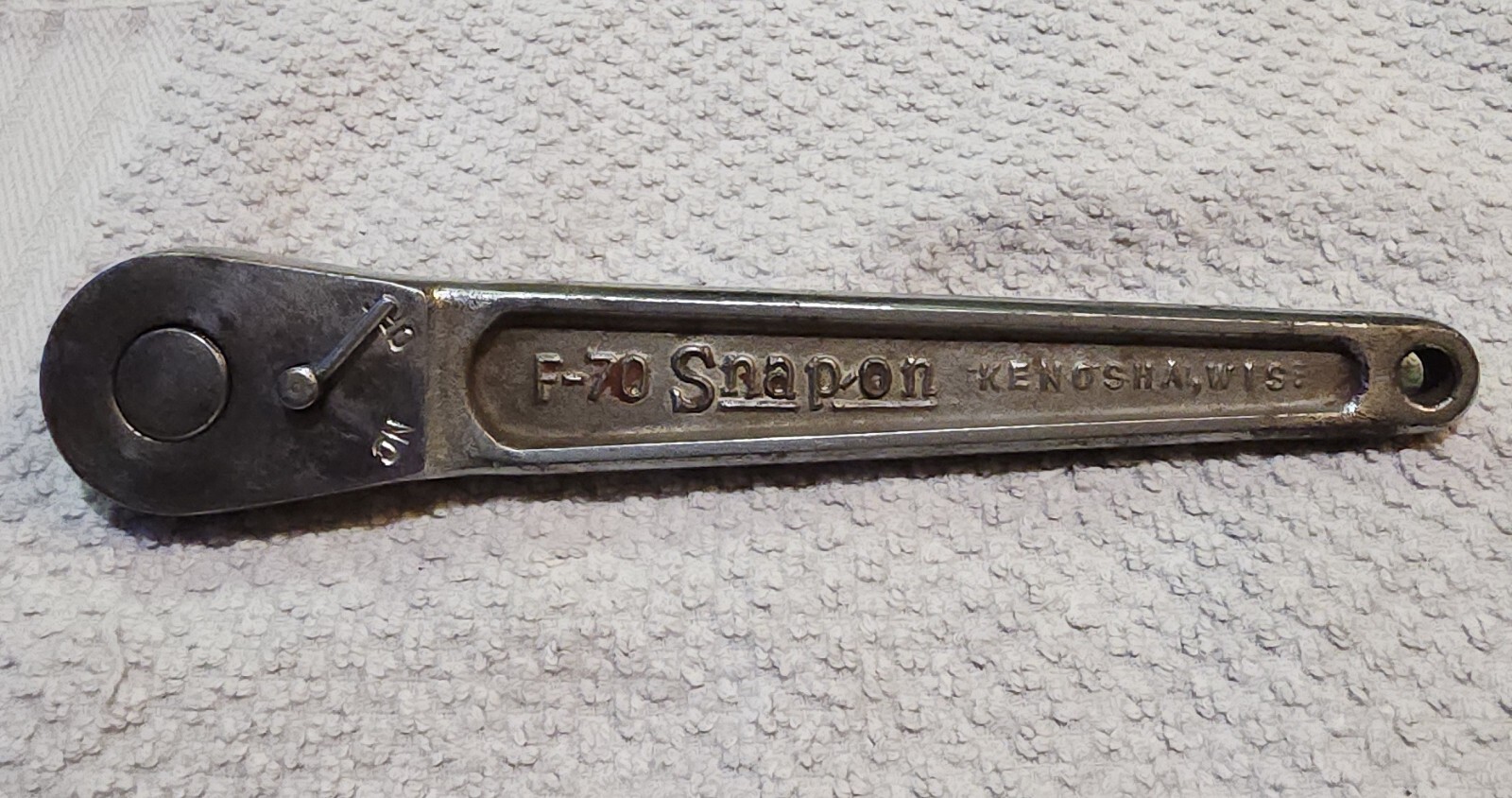 1932 vintage Snap On F-70 3/8 drive ratchet