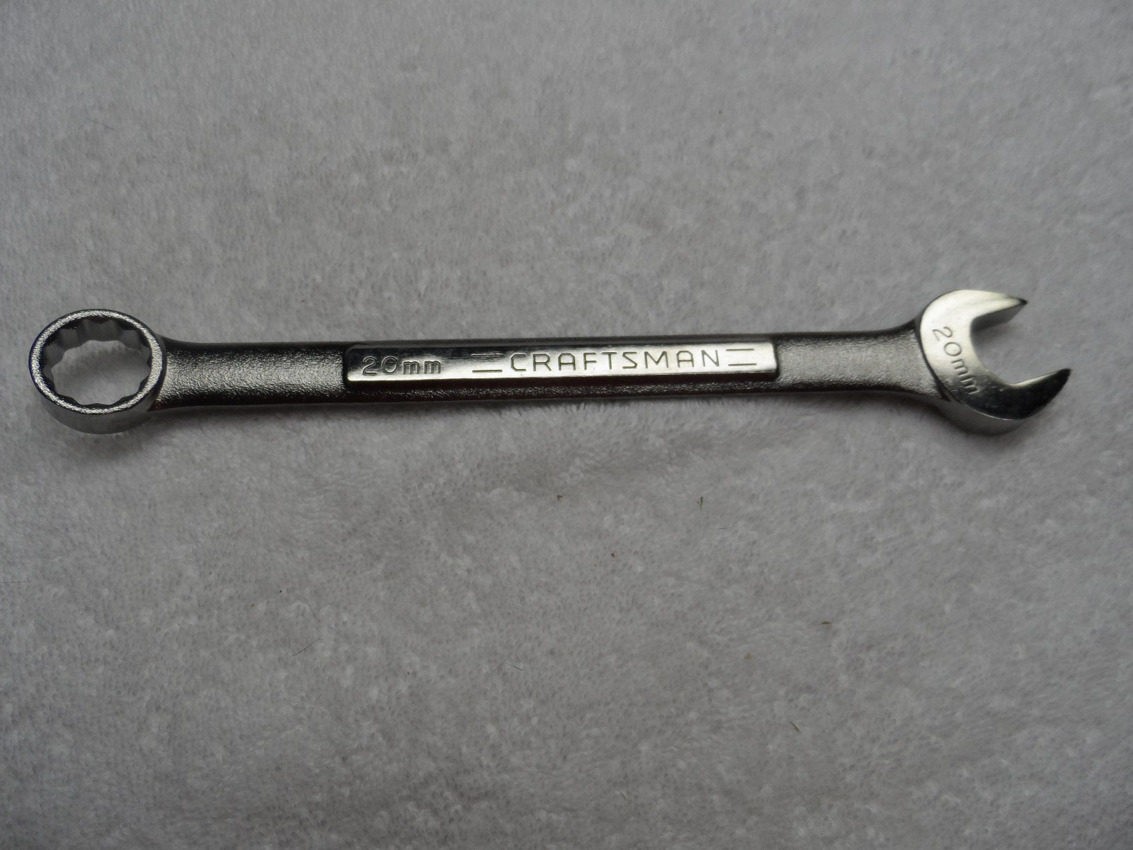 Craftsman Metric MM Combination Wrench, USA 12pt, 20mm – Part # 42937