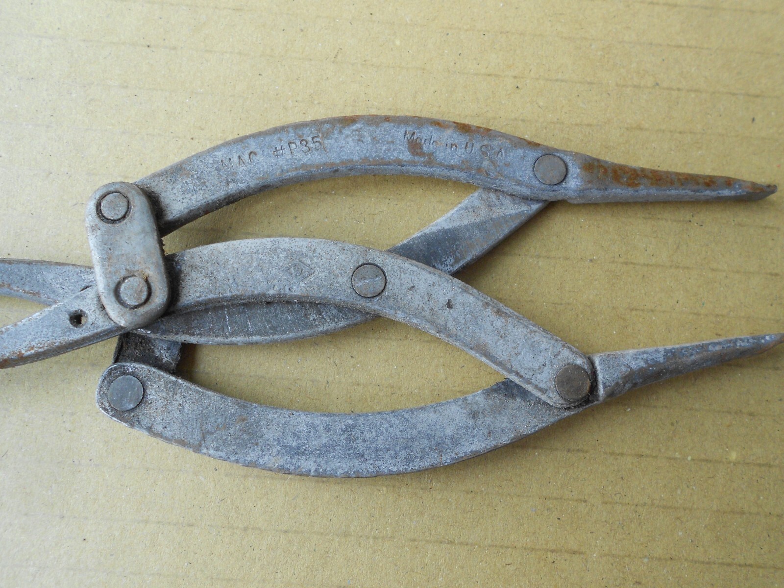 Mac Tool P35 Parallel Plane Compound Snap-Ring Pliers 10” Long
