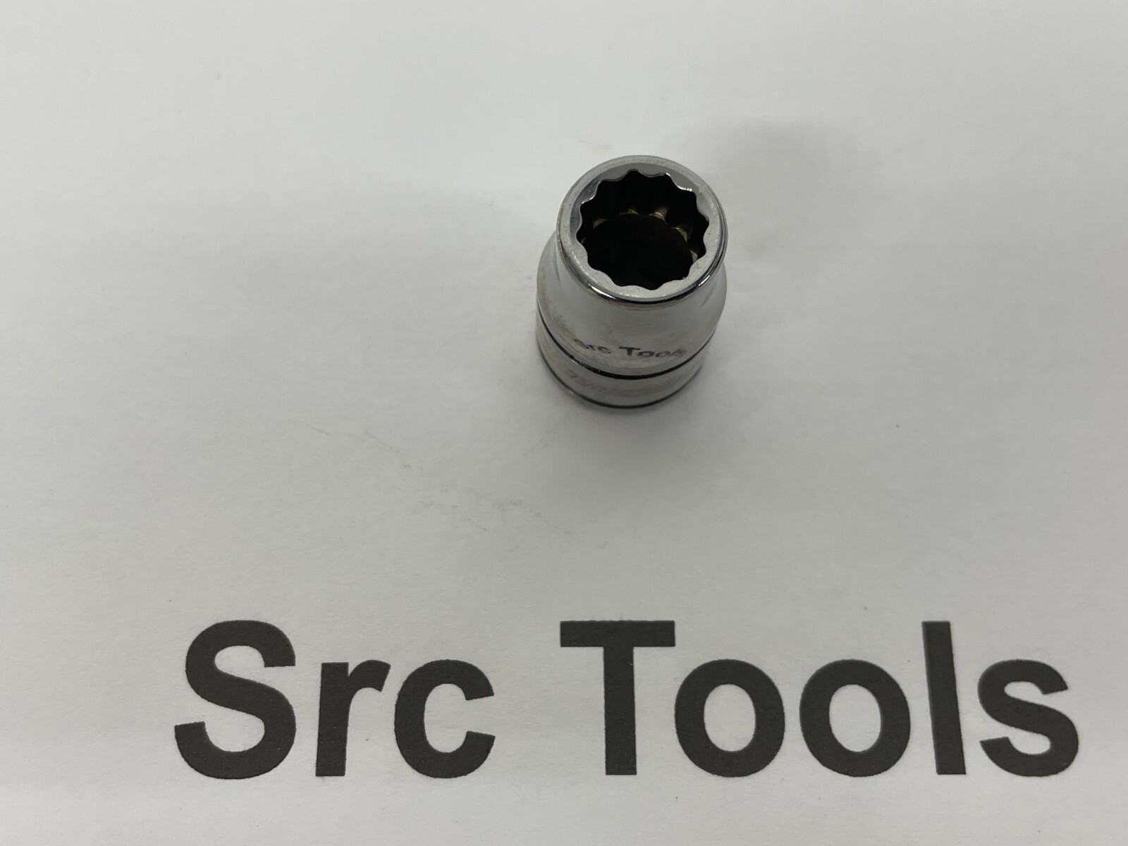 Snap-On Tools USA NEW 3/8″ Drive 12pt 3/8″ SAE Shallow Chrome Socket F121