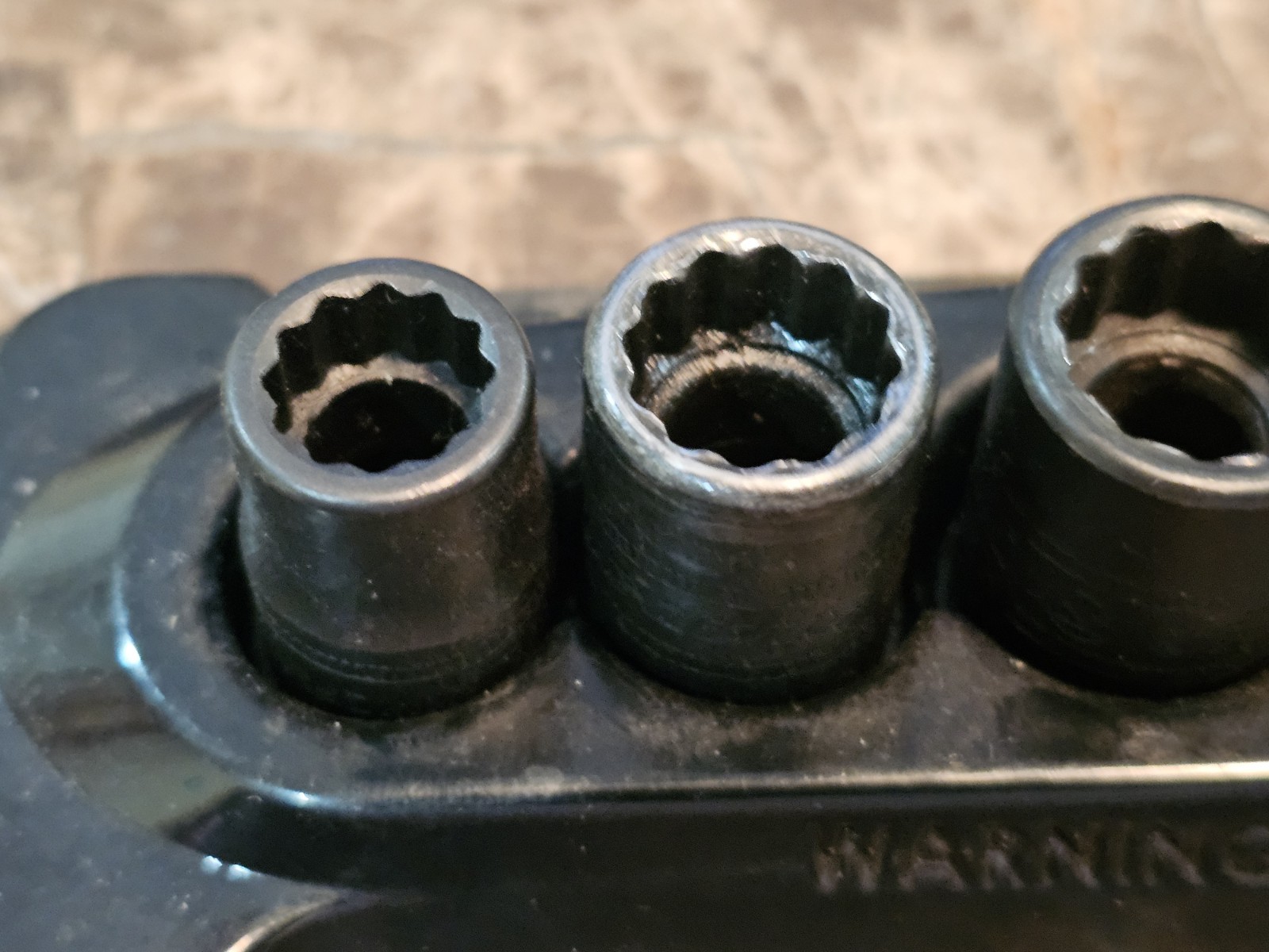 Snap On IMDFM 3/8″ Drive 12pt Semi Deep Impact Socket Set – Metric – 10MM-18MM