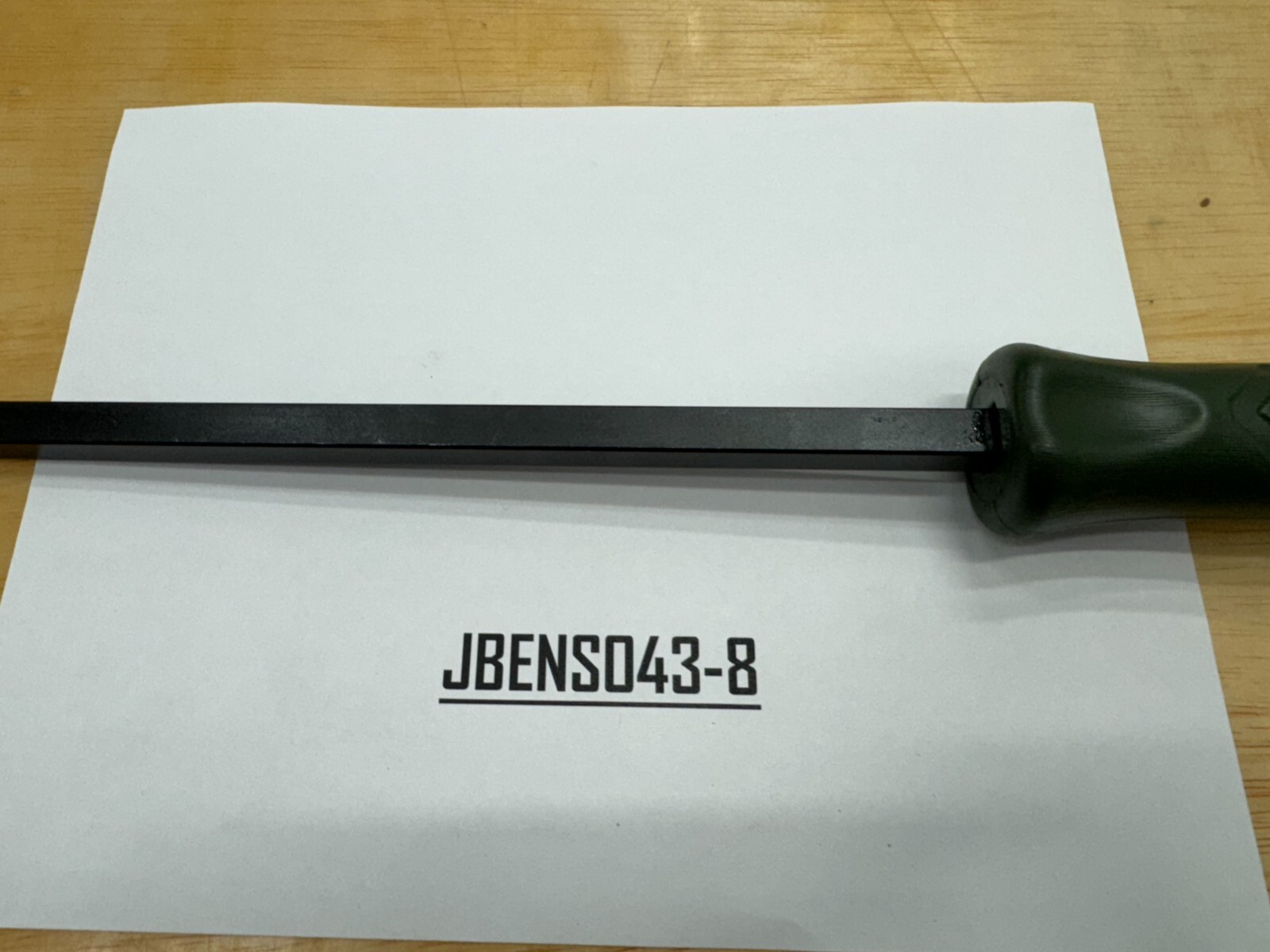 Snap-on Tools USA NEW COMBAT GREEN 18″ Length Steel Striking Pry Bar SPBS18ACG