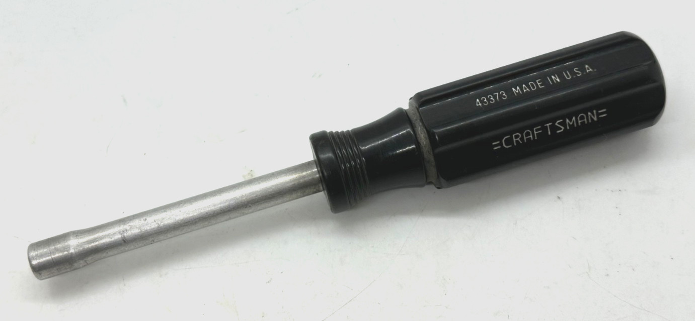 🇺🇸 Craftsman Tools MAGNETIC Tip 1/4” Hex Bit Driver Screwdriver 7″ Long USA