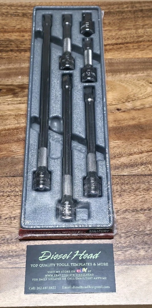*NEW* Snap On Tools 206AFXWP 3/8″ 6pc WOBBLE PLUS Extension Set FREE SHIPPING