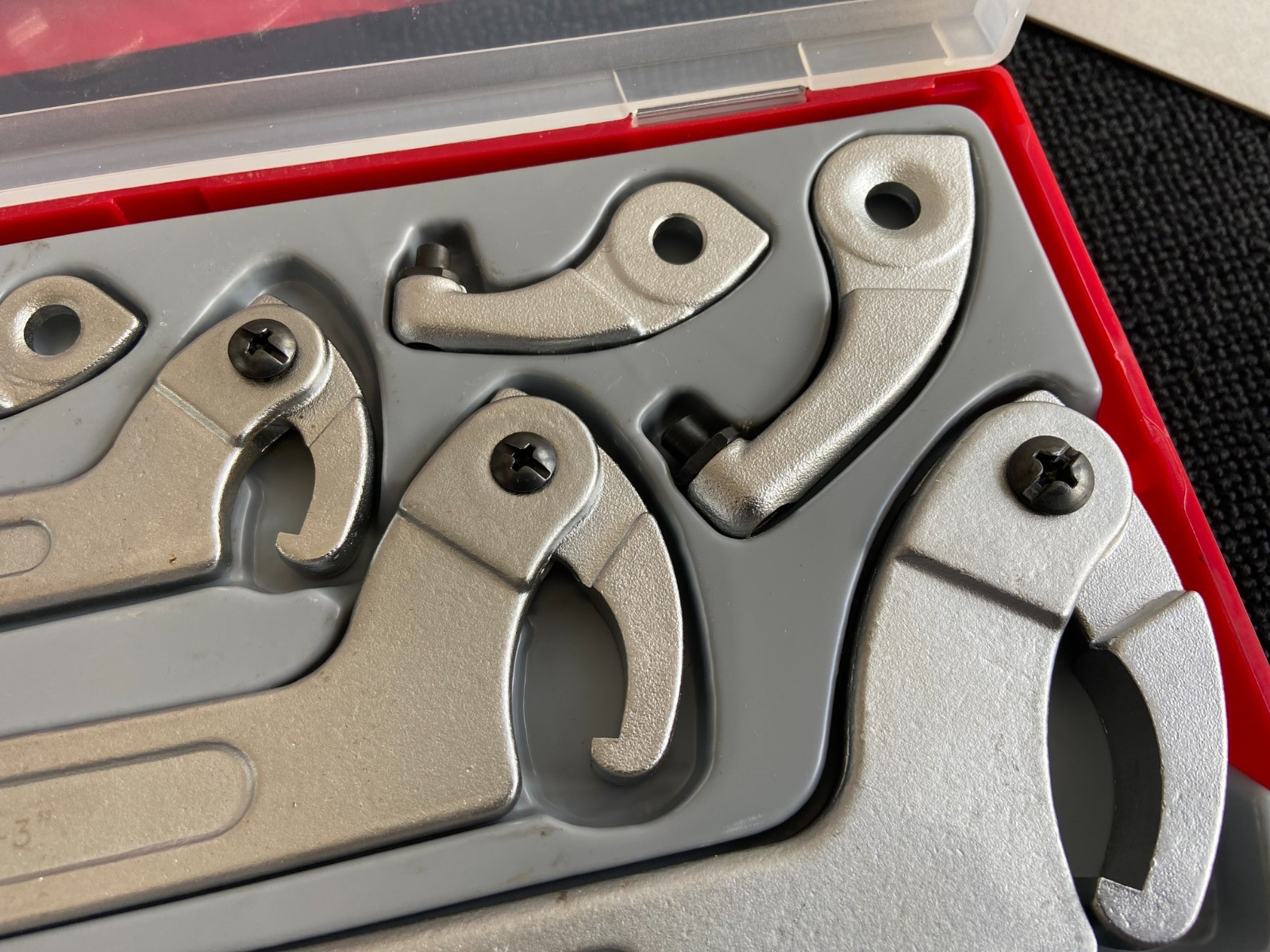 TENG TOOLS HOOK AND PIN WRENCH SET TTHP08 NOS. PLEASE READ FULL DESCRIPTION