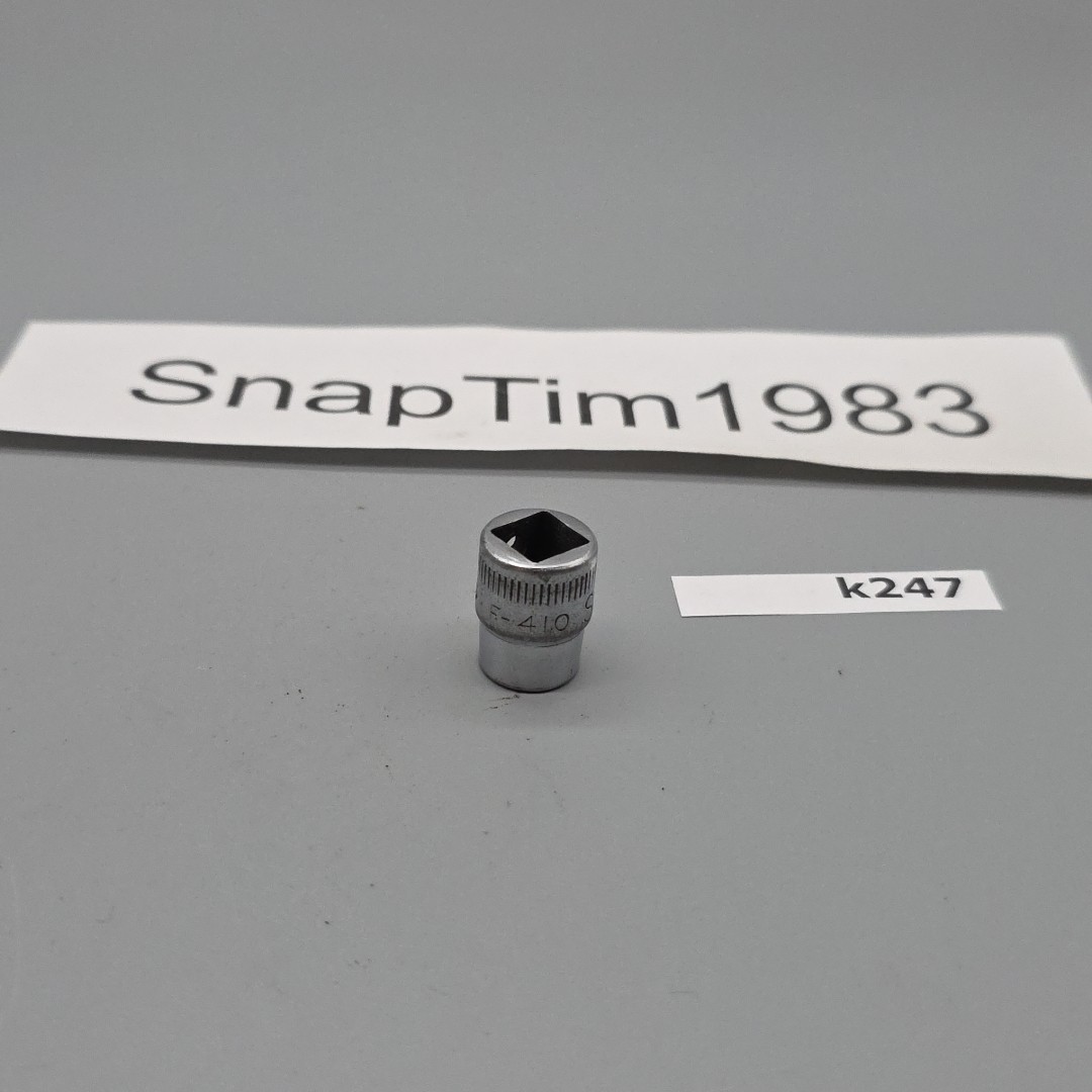 Snap-on Tools 5/16 8 Point Double Square 3/8″ Drive Socket F- 410