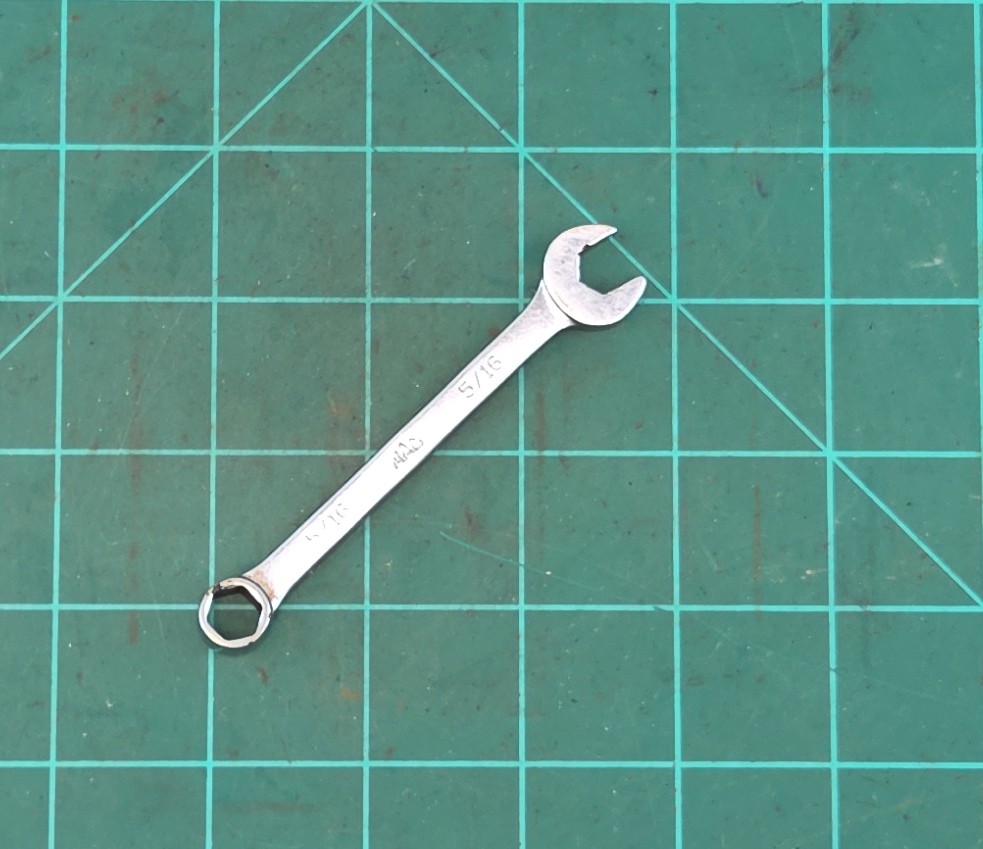 Mac Tools USA CH10R 5/16″ 6-Point Chrome Short Stubby Combination Wrench