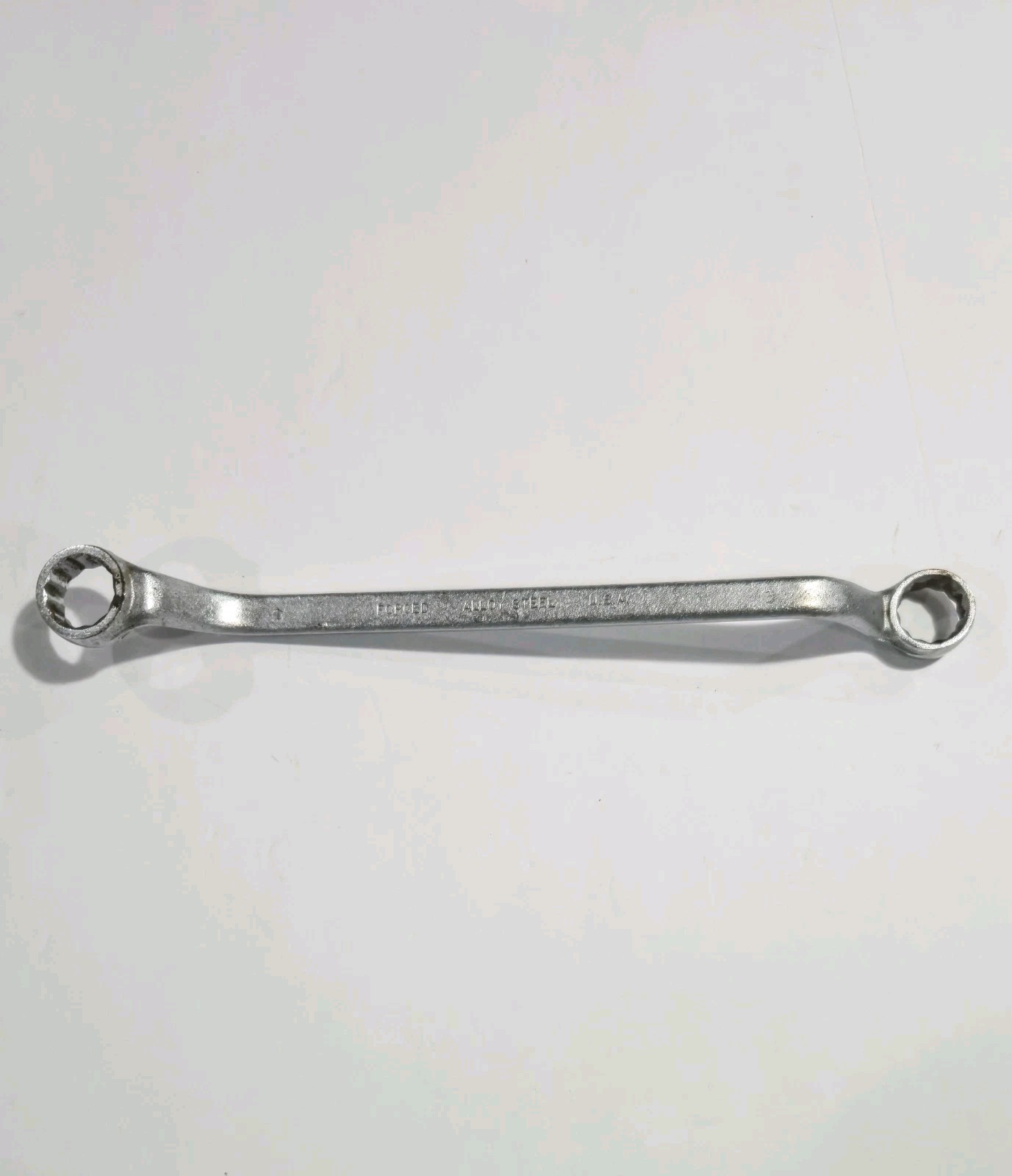 Blackhawk BW-1212 USA 11/16 x 5/8 Offset 12 Point Double Box End Wrench