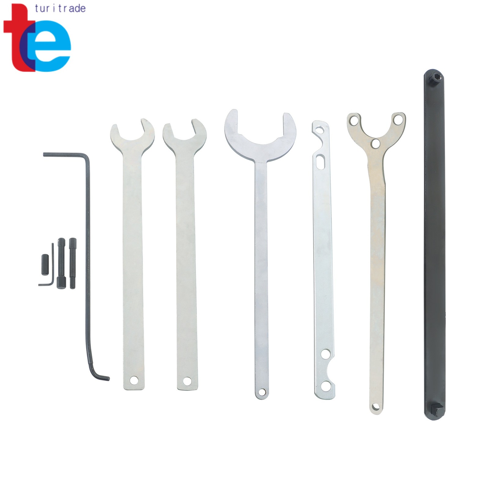 Fan Clutch Water Pump Holder Wrench Tool Set 32 36 38 40 65mm for BMW Mercedes