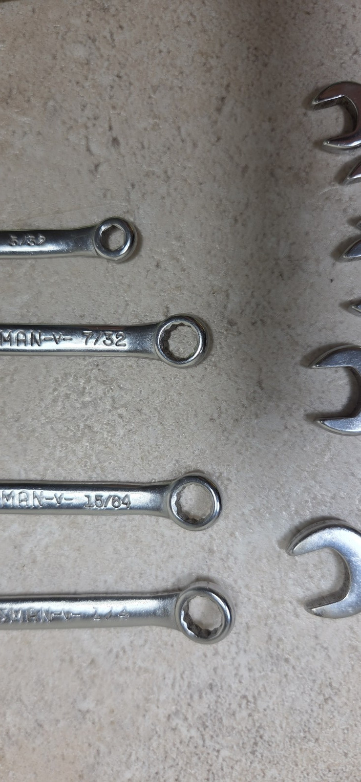 Craftsman V Series 9 Pc Mini Combination Ignition Wrench Set