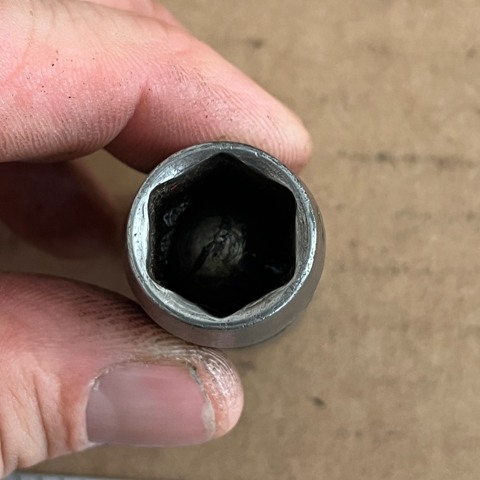 Vintage APEX Dayton 1/2″ Drive 9/16″ 6-Point Impact Swivel Socket