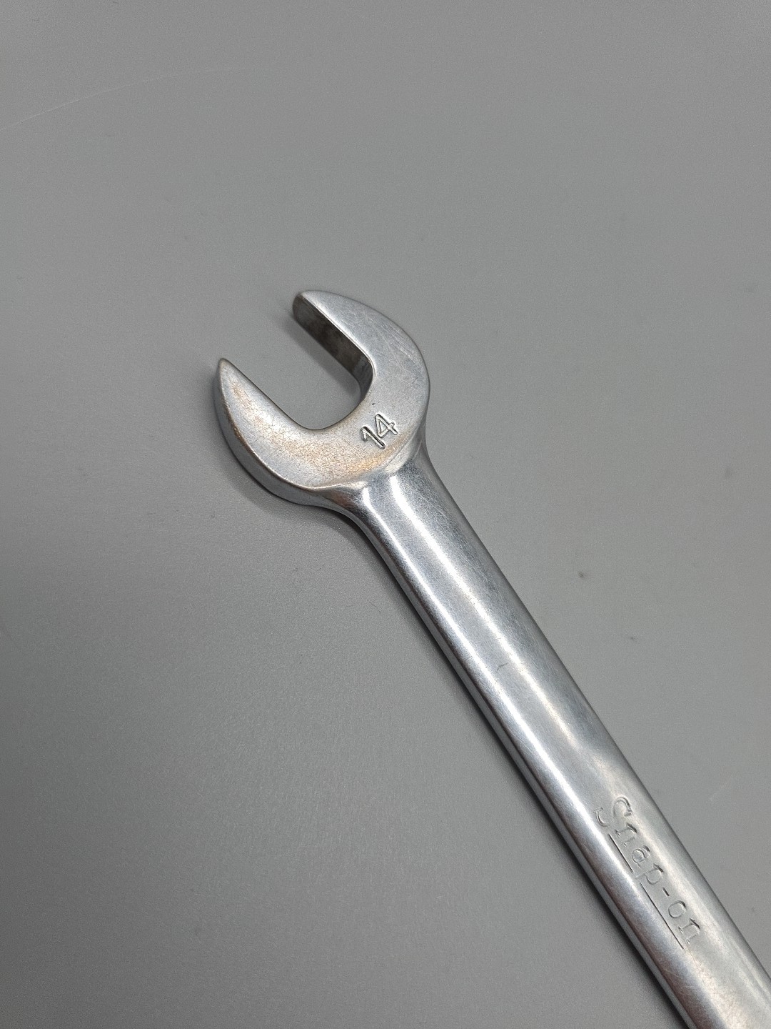 Snap-on Tools 14mm x 15mm Double Open End Wrench VOM1415 USA