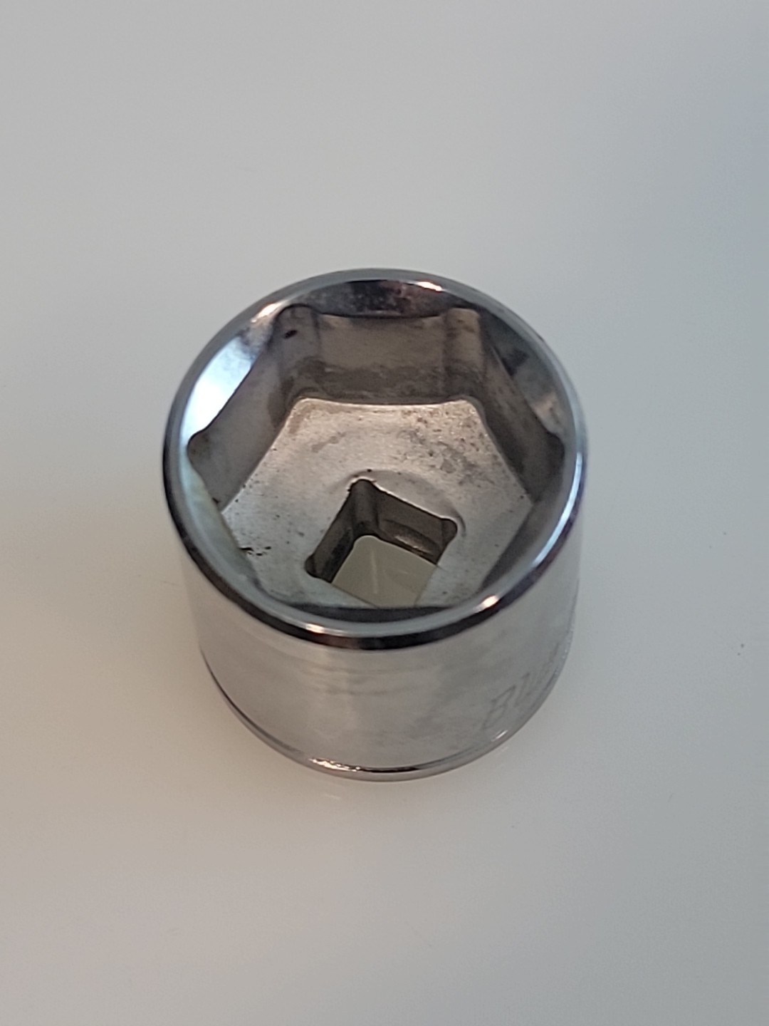 Blue Point Tools BLPS381 1″ SAE Shallow Socket 3/8″ Drive 6 Point Chrome