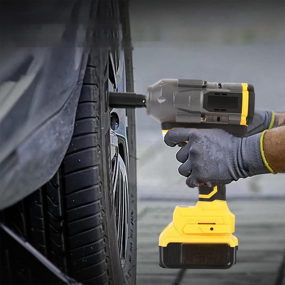 1600N.m 1/2″ M10-M24 For Dewalt XR DCB 18V 20V Battery Electric Impact Wrench