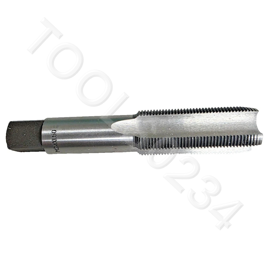 M24 X 1.5 Plug Tap A1 422-24150 Carbon Steel Hand Tap 4 FL 1.50 RH Metric