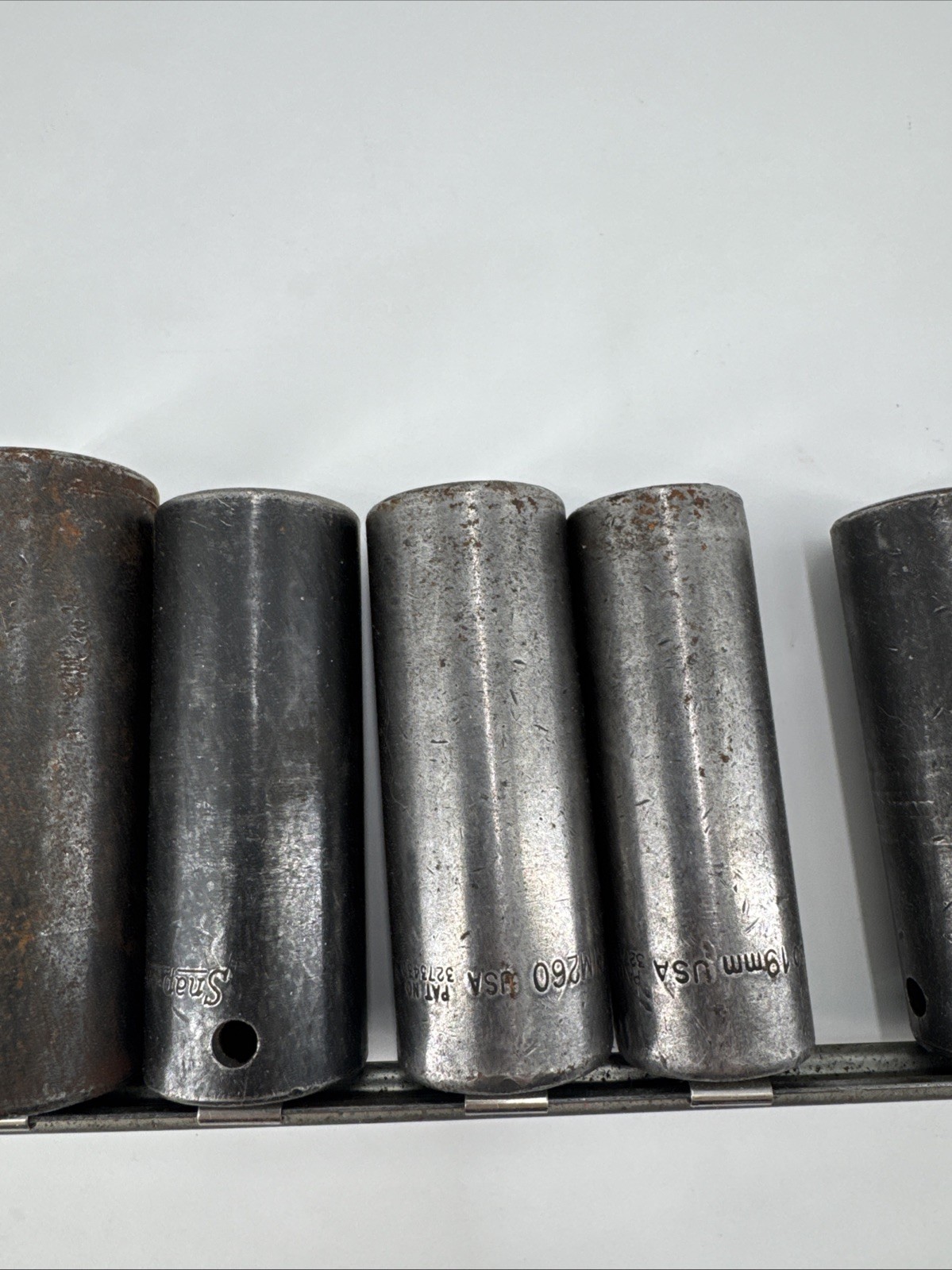 Snap On SIM160-320 1/2″ Drive 9 piece Impact Deep Socket Set 1/2″- 1″ 6 pt