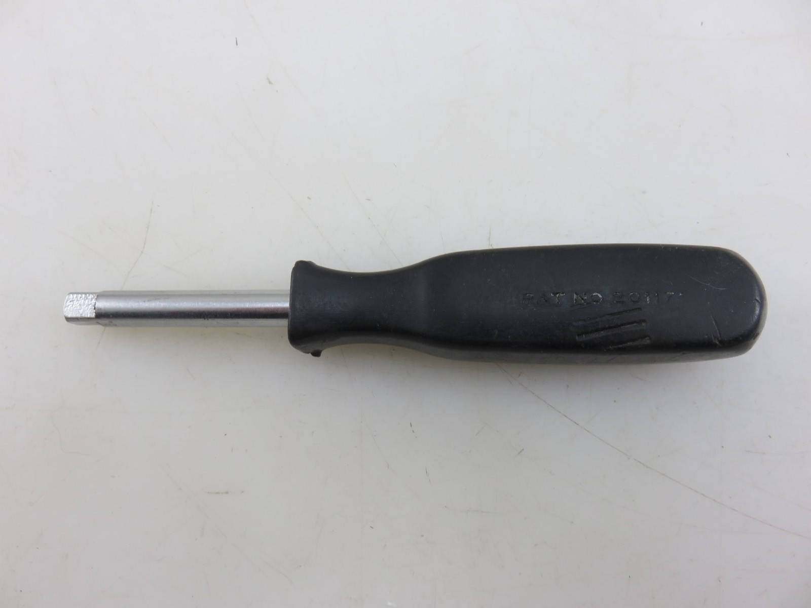 SNAP-ON TM4A 1/4″ Socket Driver Hard Black Handle Tool 5.5″L Vintage