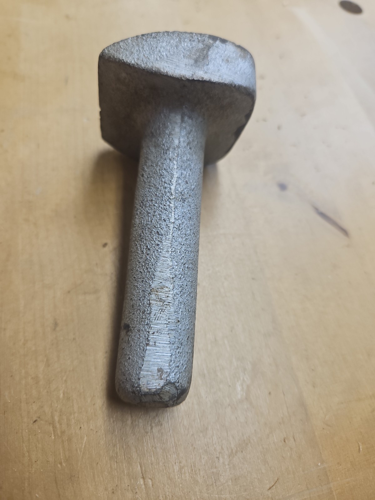 Auto Body Stake Post Dolly Shop Hand Anvil Hammer Tool
