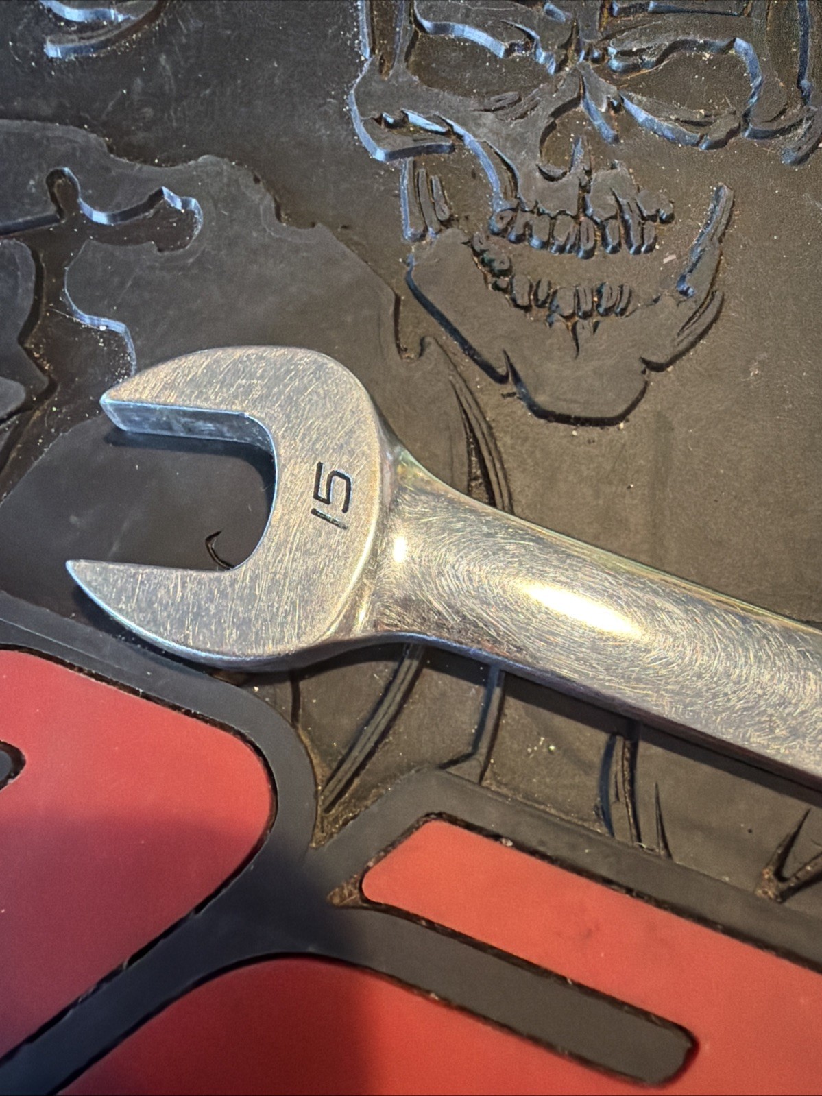 Snap-on Tools OEXM150A 15mm Open End Combination Wrench 12 Point USA