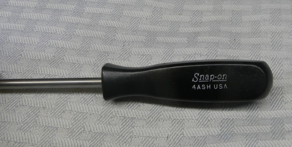 SNAP-ON BLACK HARD HANDLE 6-3/4″ LONG HOOK PICK #4ASH MADE IN THE USA