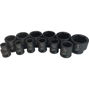 12-Pc. 3/8″ Drive 6 Point SAE Standard Impact Socket Set ATD-2250 Brand New!