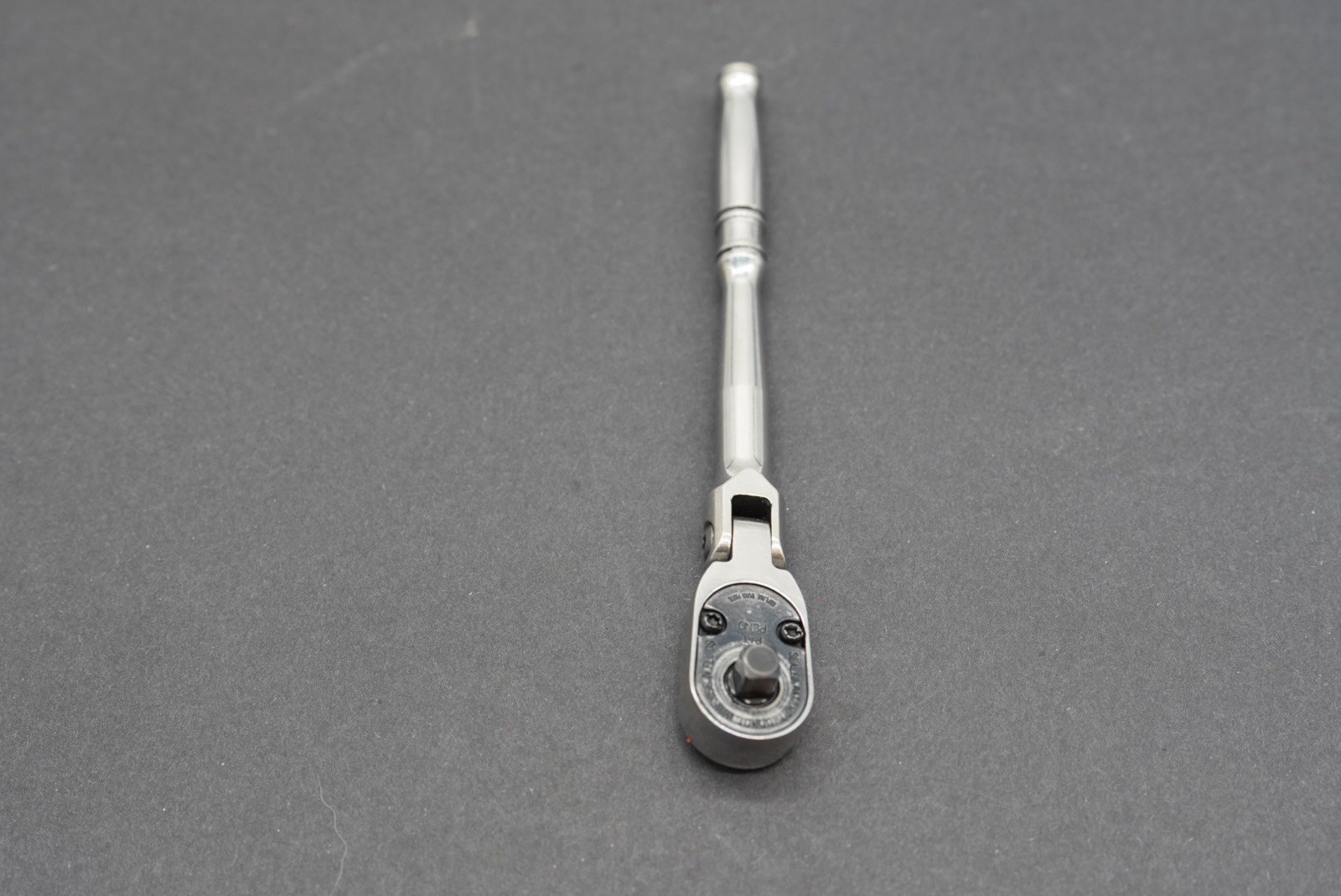 Snap On Ratchet 1/4” Drive 72-Tooth Flex Head Standard Handle Dual 80 TF72
